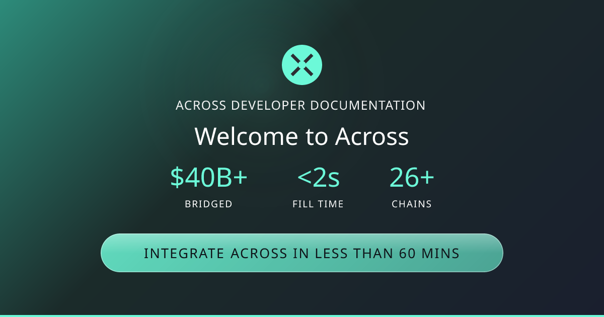Welcome to Across | Across Docs